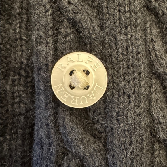 Polo by Ralph Lauren Girls’ Cable Knit Cardigan, sz 5 - Picture 4 of 8